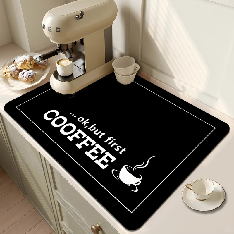 Bar Mat Rubber - Tapete de Drenaje para Cocina con