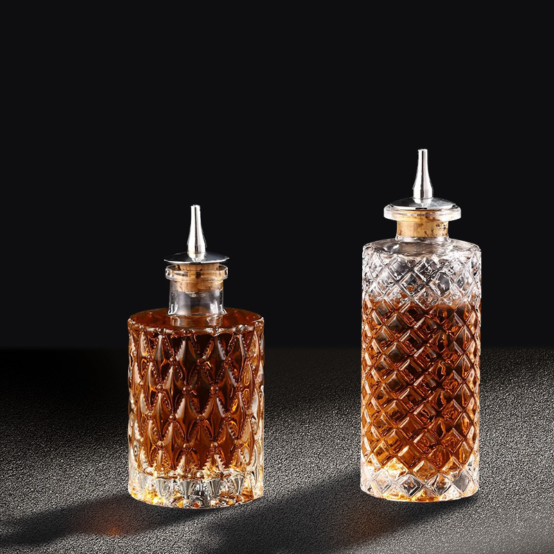Botellas de cóctel amargo con  - Bitters Bottle Set reseña y precio
