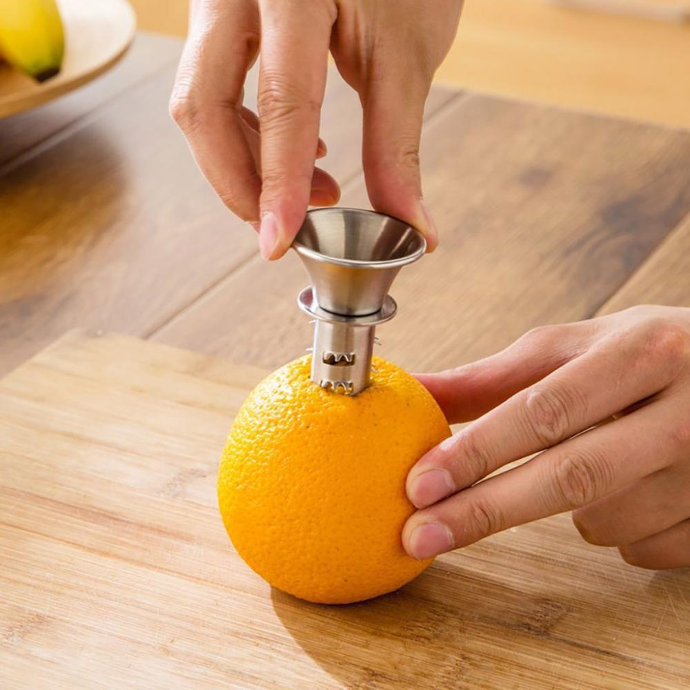 Mini exprimidor de jugo Manual - Citrus Juicer Bar reseña y precio