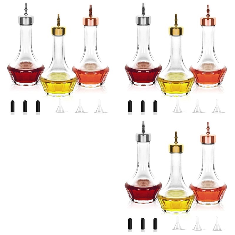 Juego de 9 botellas de bitters - Bitters Bottle Set reseña y precio